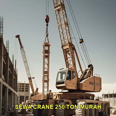 sewa crane 250 ton murah